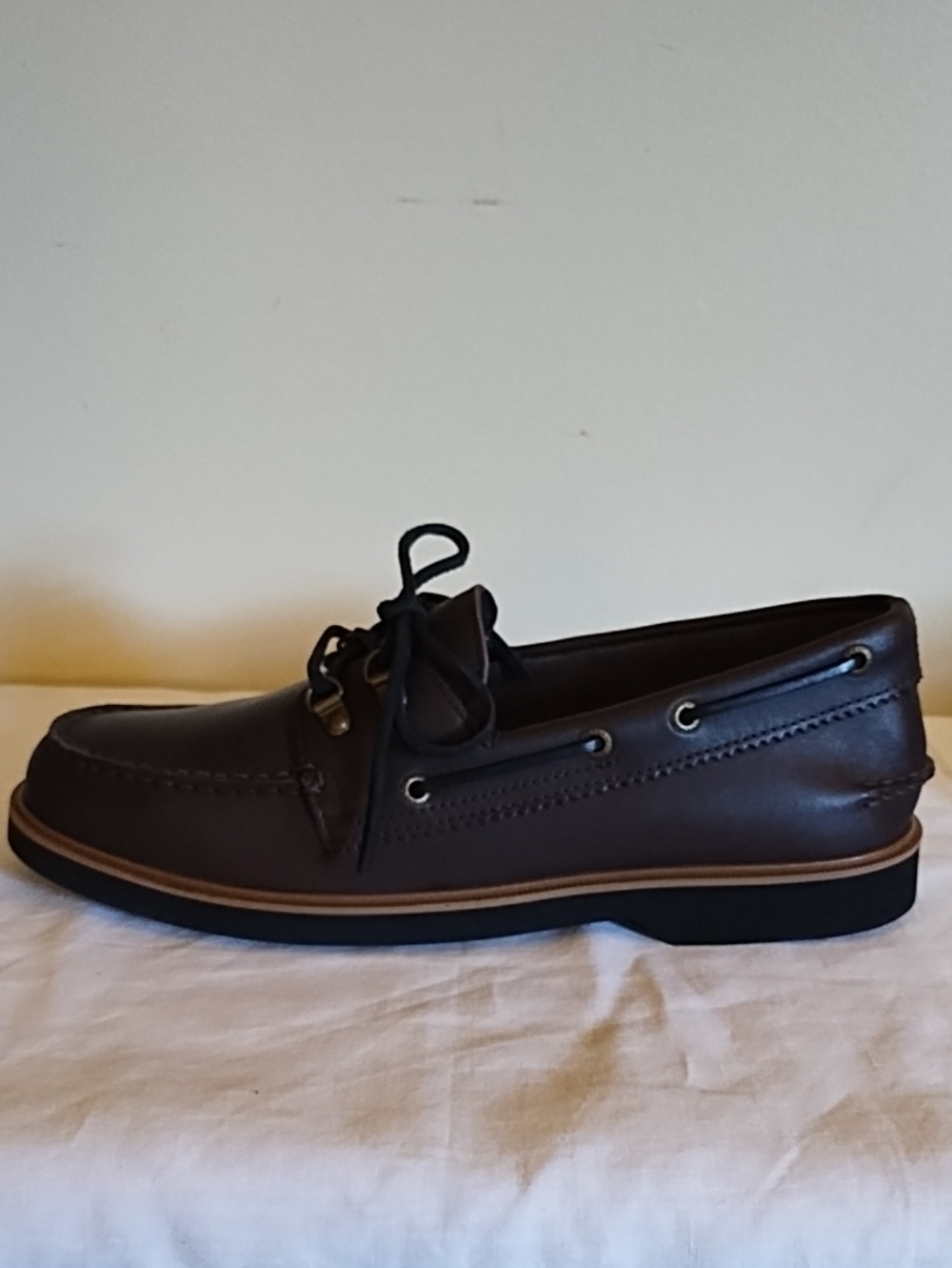 SPERRY SHOES - MEN'S-DARK BROWN, SZ 12 - NEW IN BOX